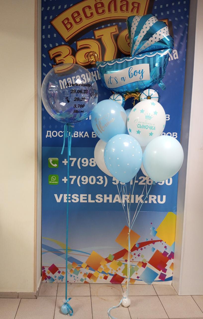 Выписка из роддома для мальчика 2