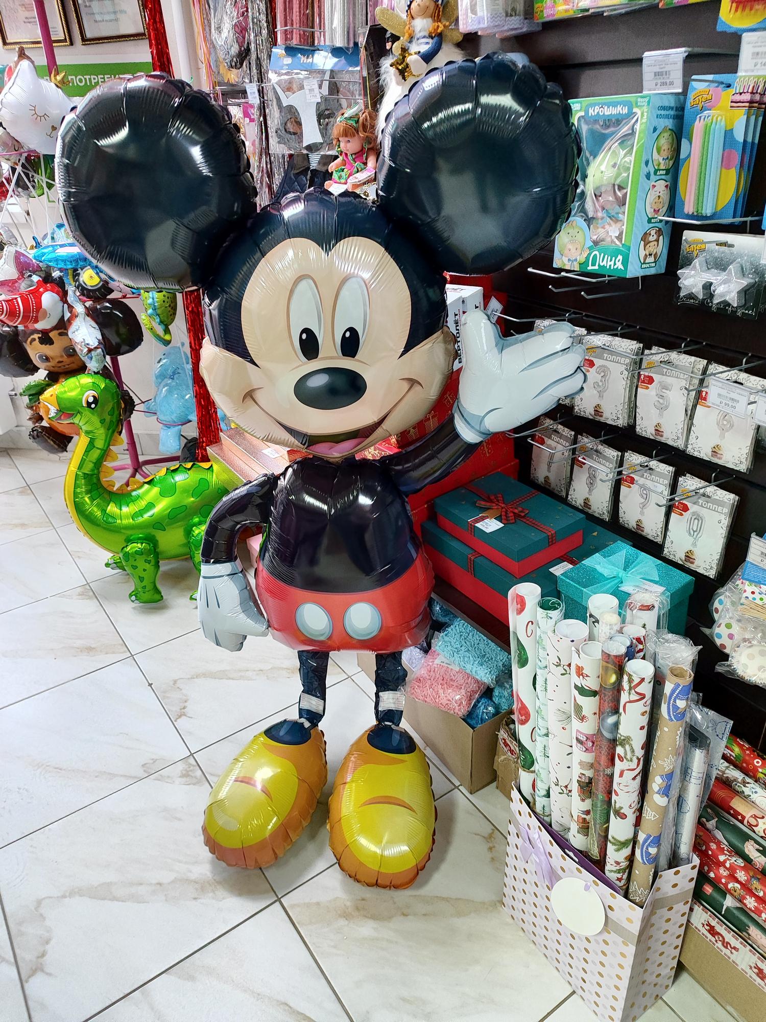 Шар большой Микки Маус