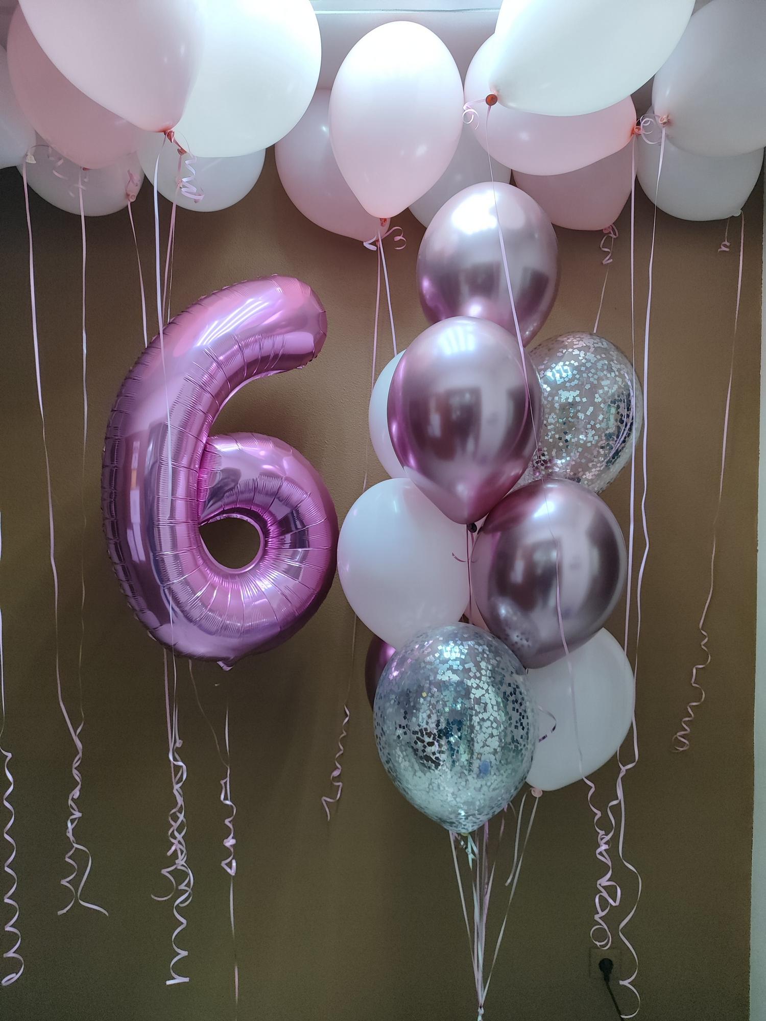 Для девочки цифра ,букет шаррв