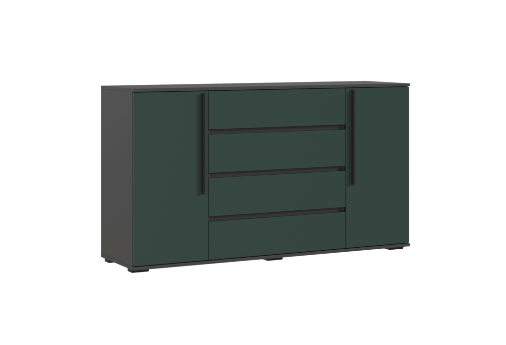 Комод "Норд" 2 двери 4 ящика