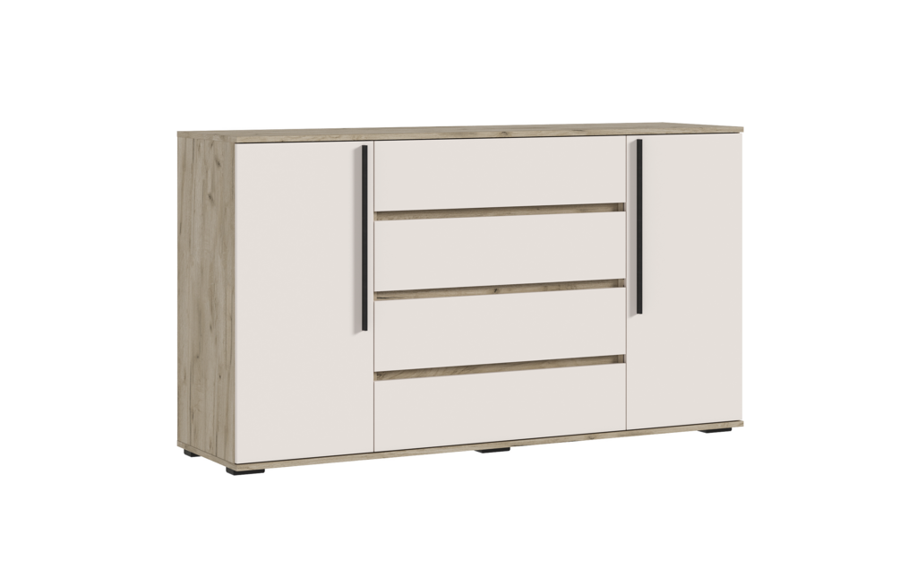 Комод "Норд" 2 двери 4 ящика