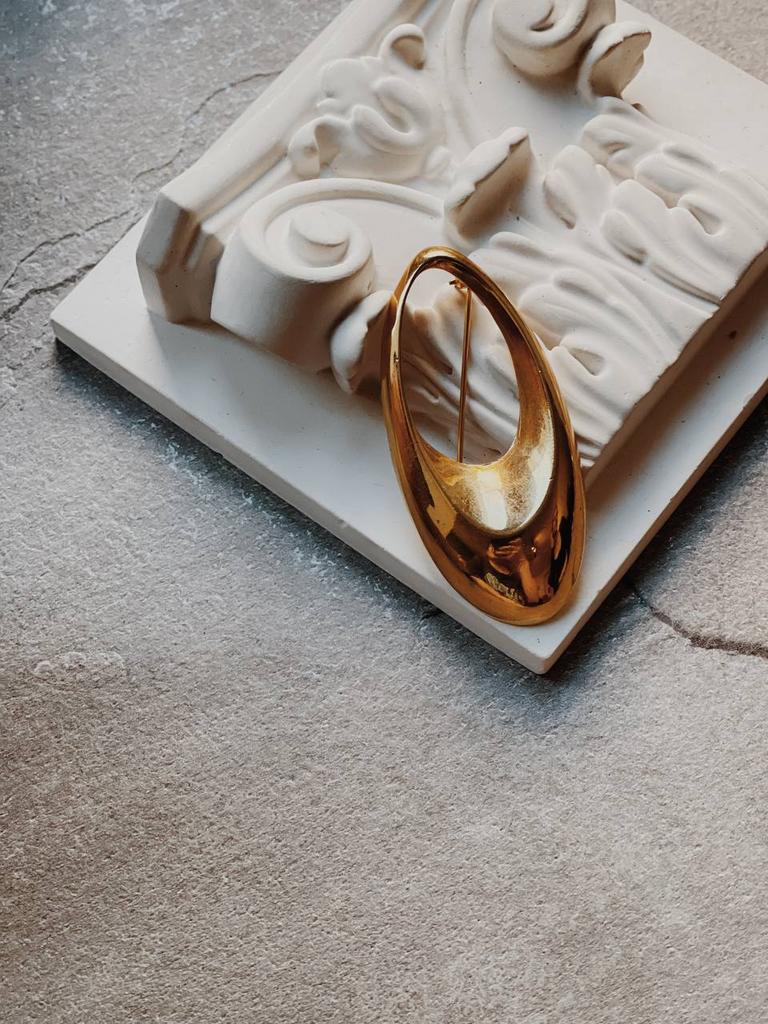 Винтажная брошь-06