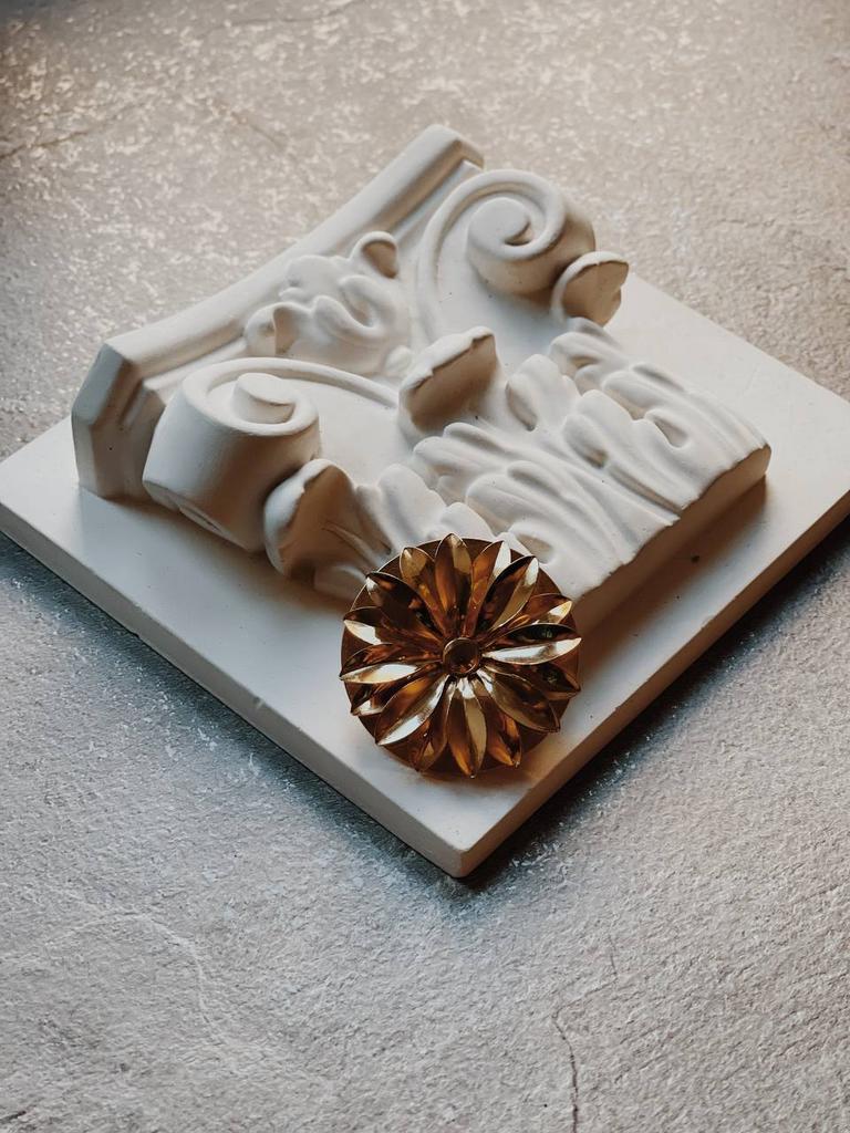 Винтажный зажим для шарфа-33