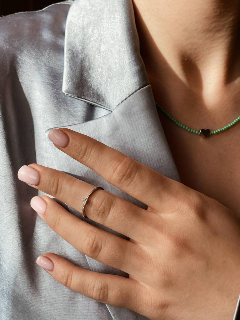 Кольцо «Кристаллик» 17-17,5 размера