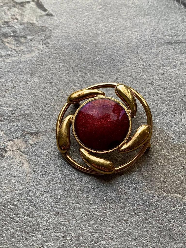 Винтажная брошь-81