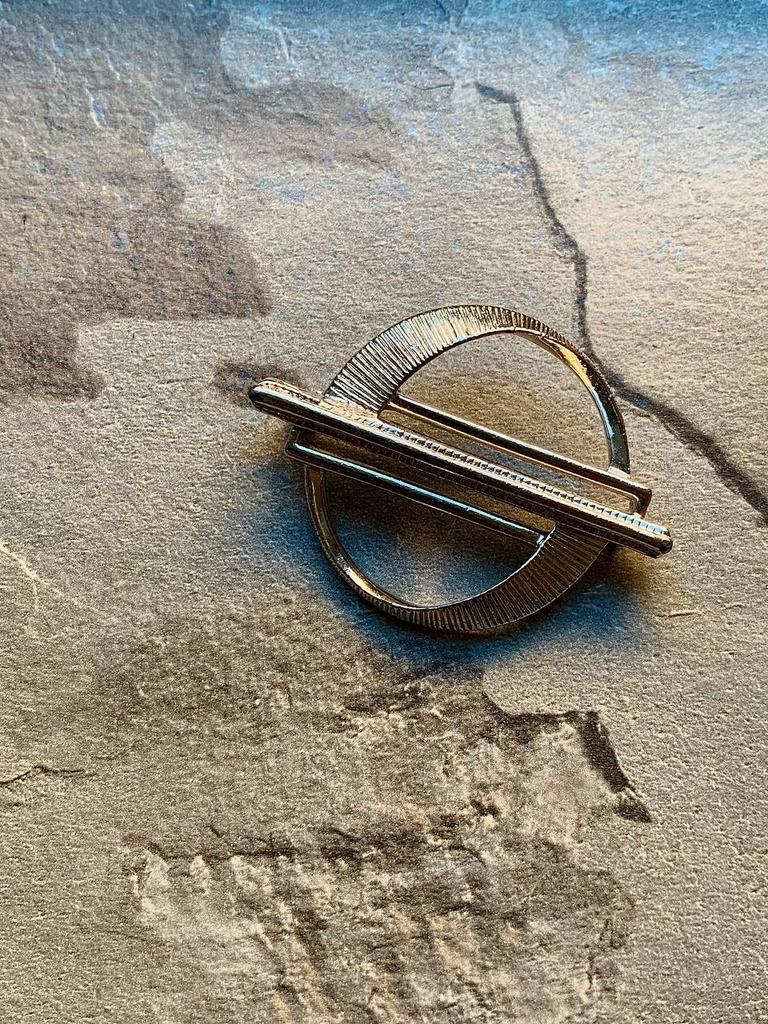 Винтажная брошь «Горизонт»