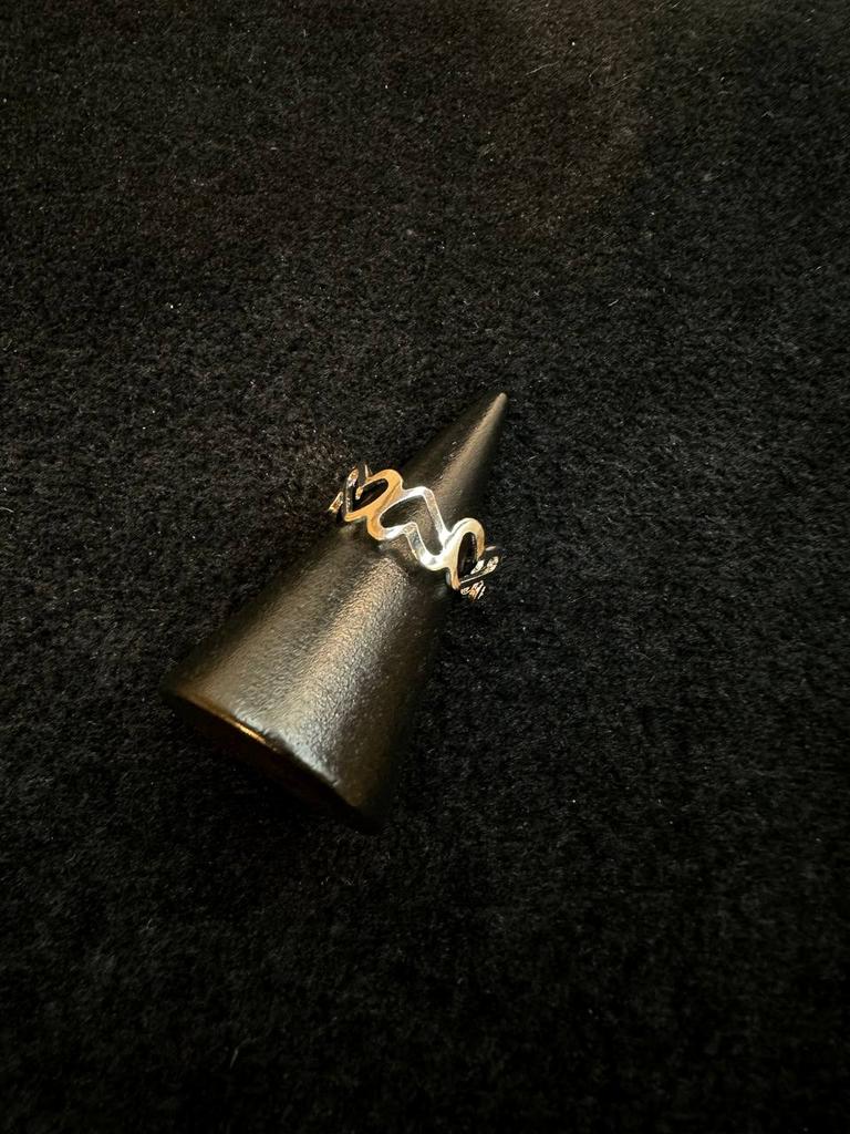 Кольцо «Сердечки милые» регулируемое