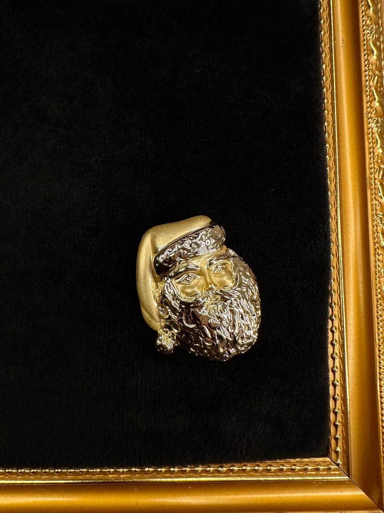 Винтажная брошь «Дедушка Мороз-10»