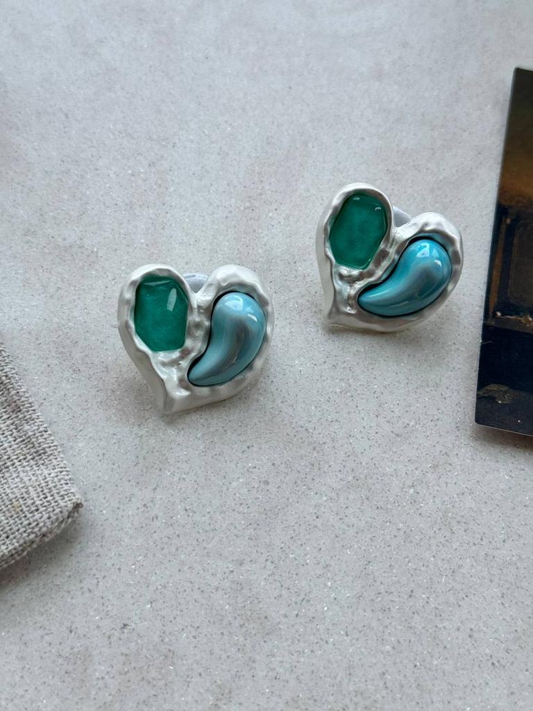 Серьги «Ледяное сердце»