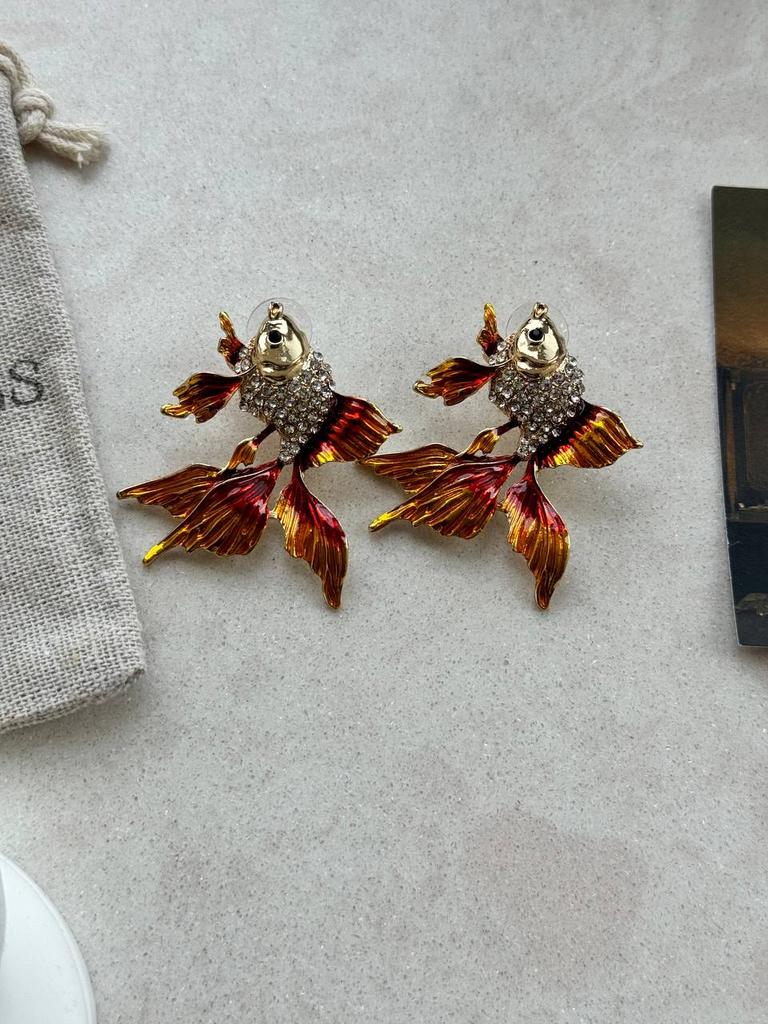 Серьги «Рыбки»