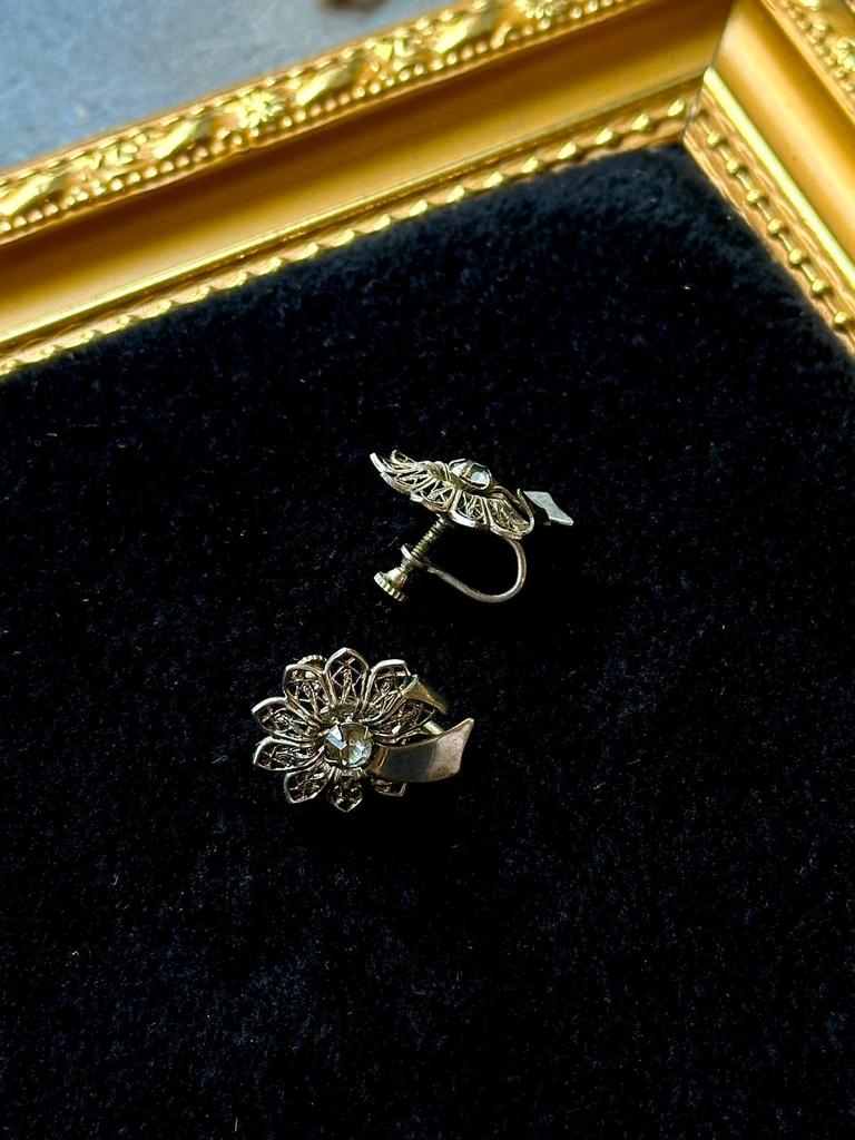 Винтажные клипсы «Роскошество»