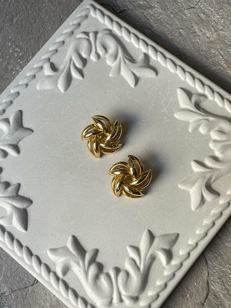 Винтажная брошь «Ветивер»