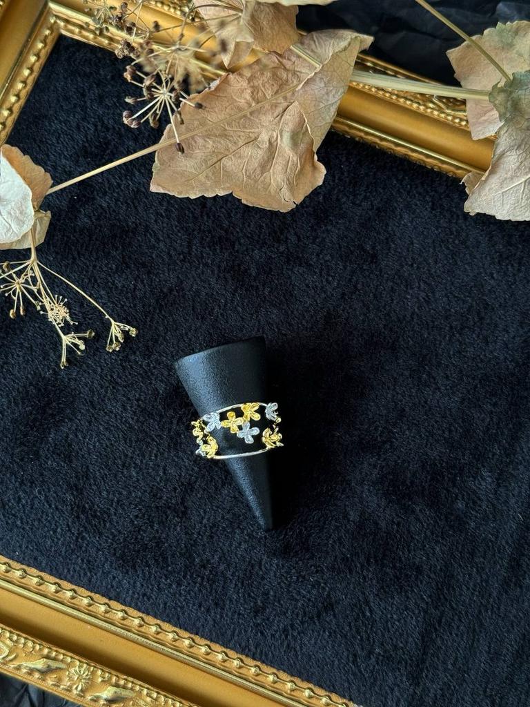 Кольцо «Полянка» регулируемое