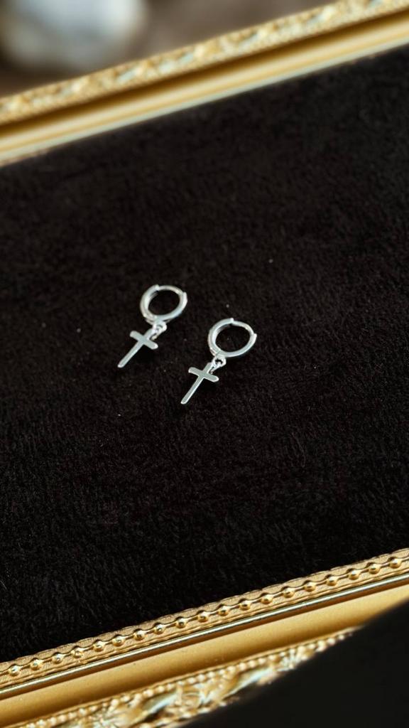 Серьги «Крестики»