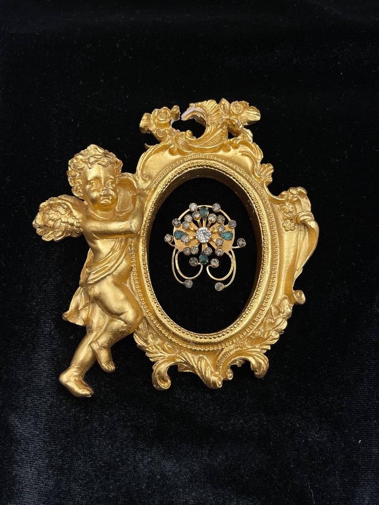 Винтажная брошь «Эпоха-1»