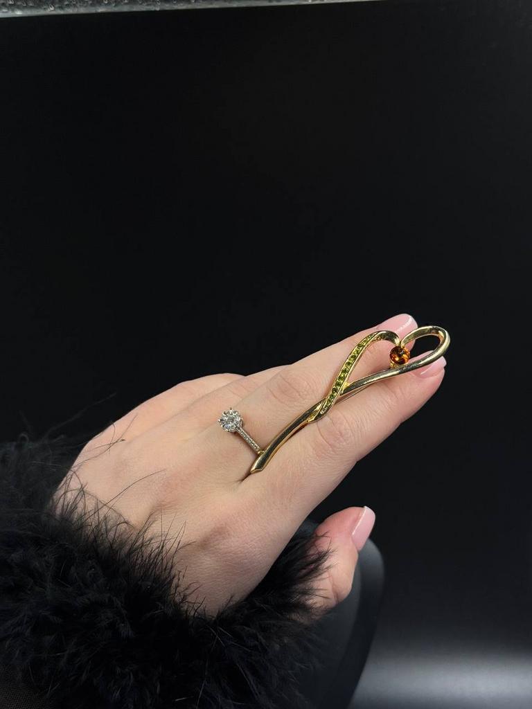 Винтажная Брошь "Грация"