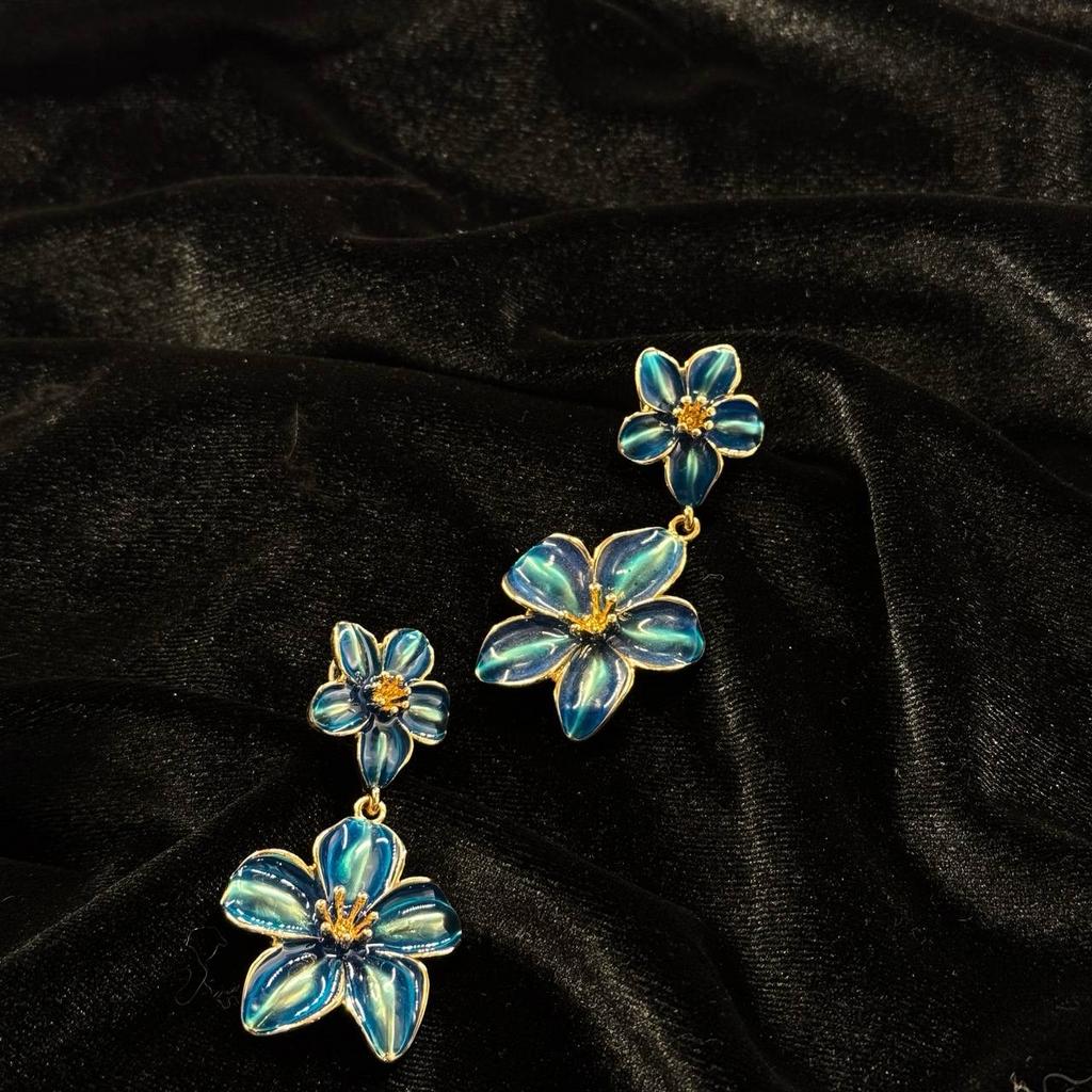 Серьги «Прекрасная цветочная эпоха»