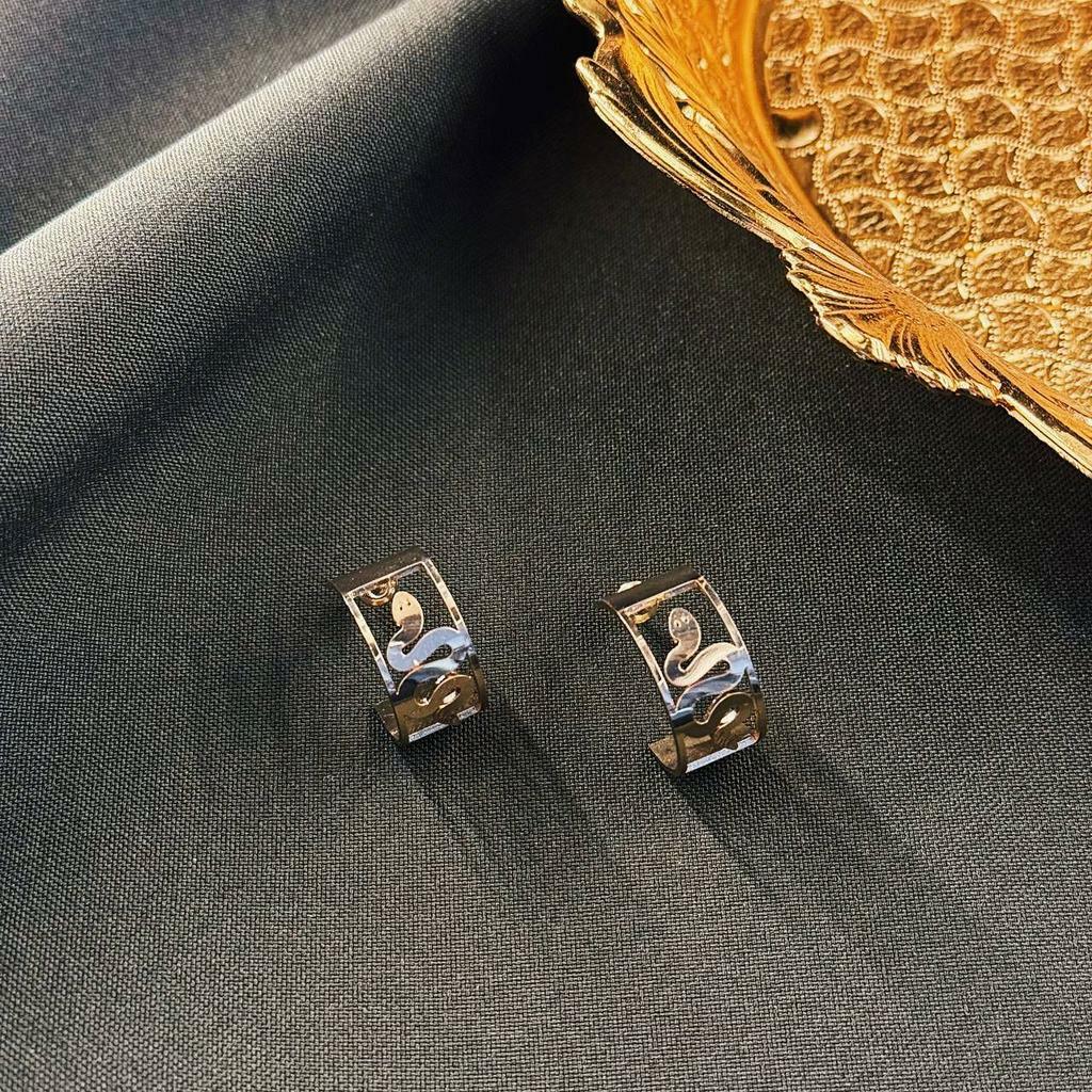 Серьги "Пара змеек"