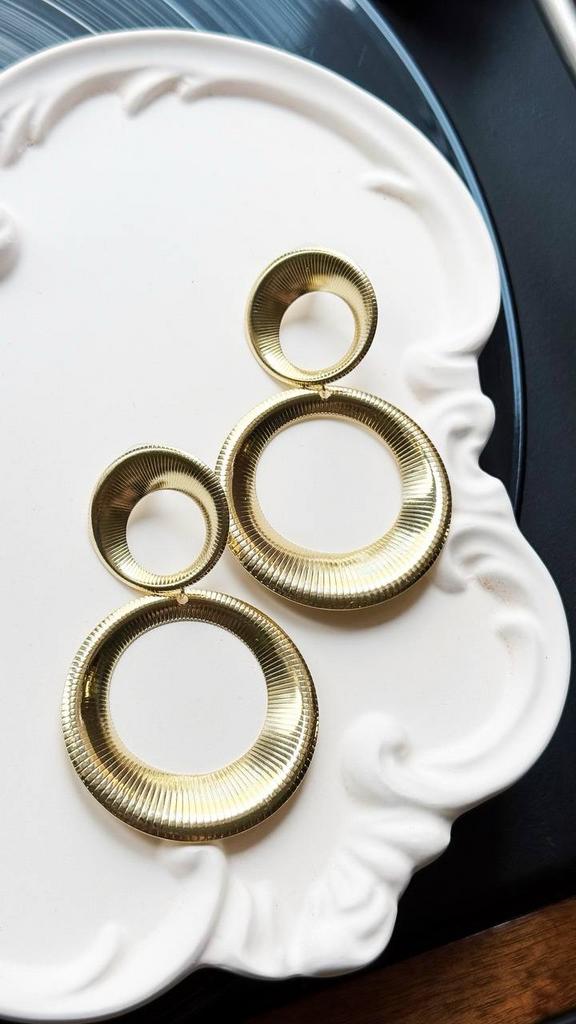 Серьги «Последний дубль»