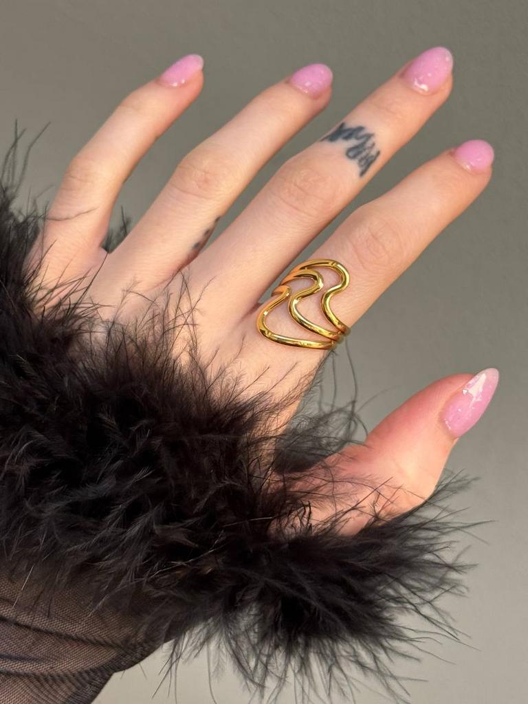 Кольцо "Код пещер , регулируемое"