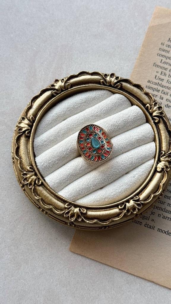 Кольцо «Восточный мотив» 17 размер