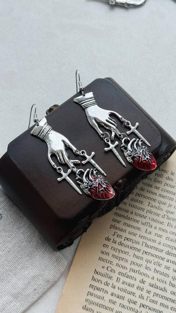 Серьги "Танец клинков"