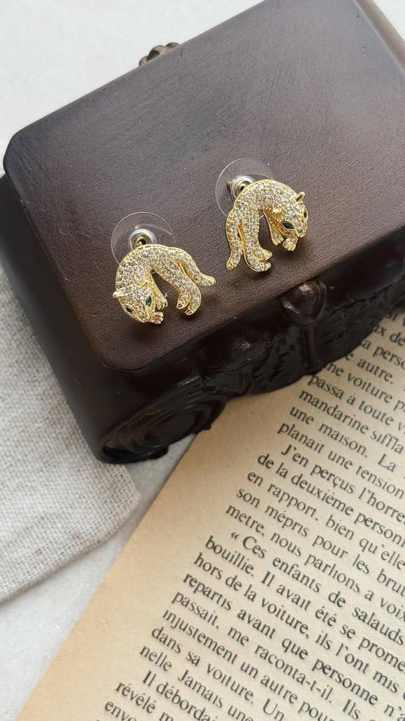 Серьги "Хищные покровы"