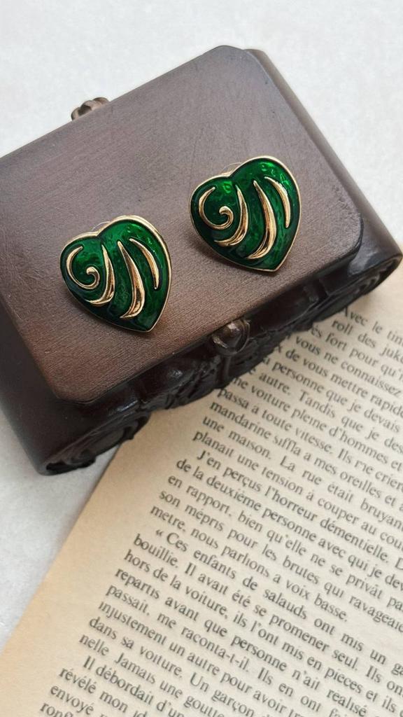 Серьги "Рокайльный поцелуй"