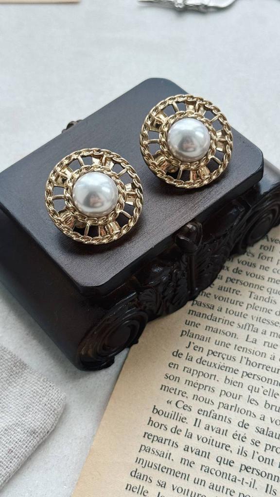 Серьги "Перламутровая Одиссея"