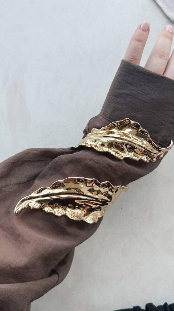 Браслет "Флёр совершенства" в золотом оттенке