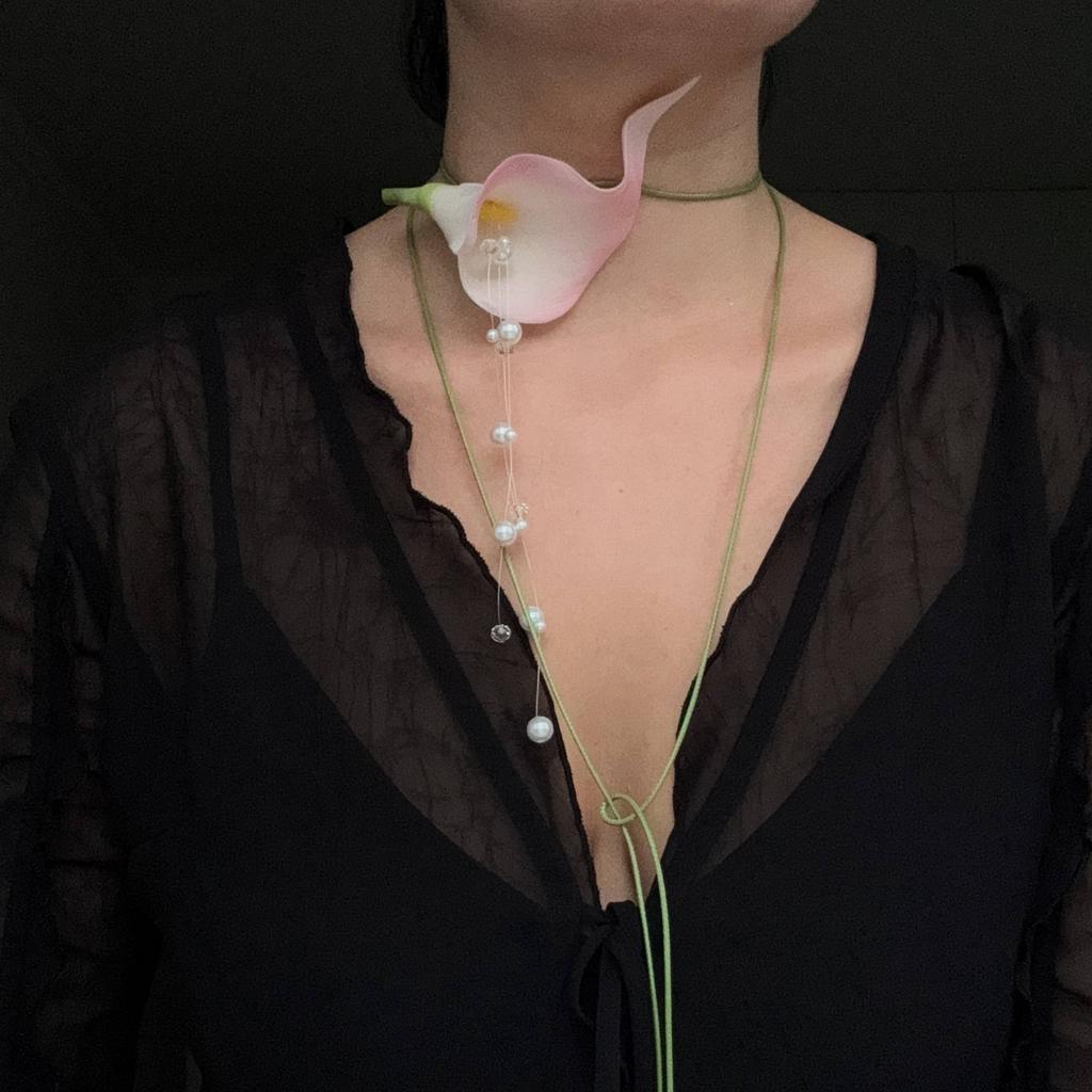 Фуляр-ожерелье "Le charme de Calla"