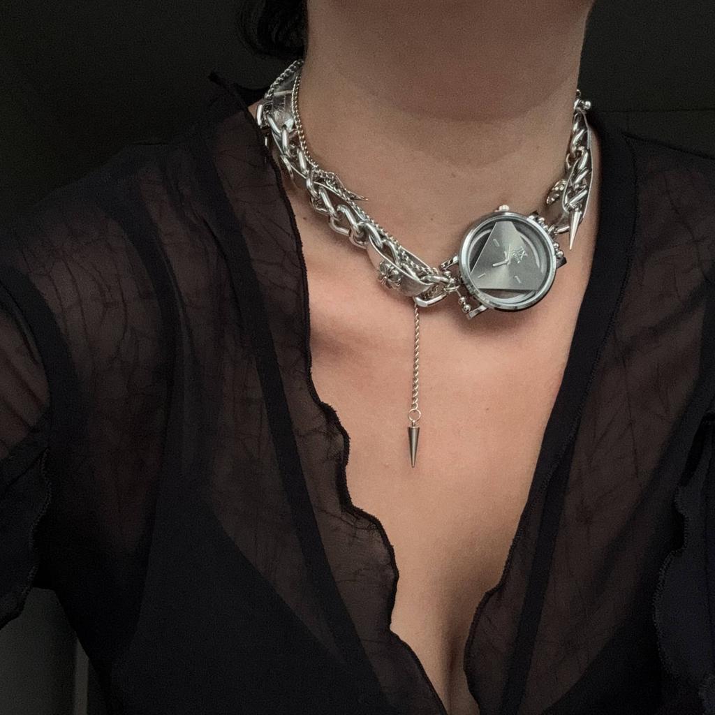 Колье-часы "Секрет вечности"