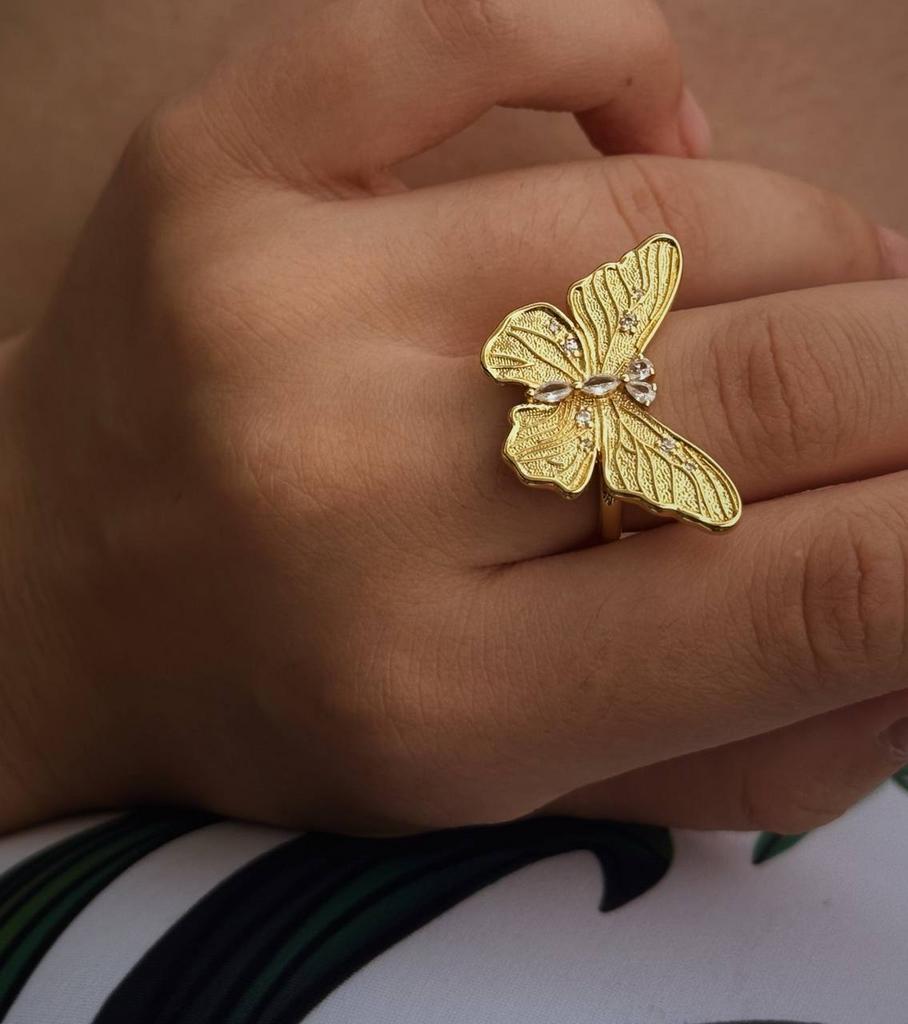 Кольцо «Крылья счастья»