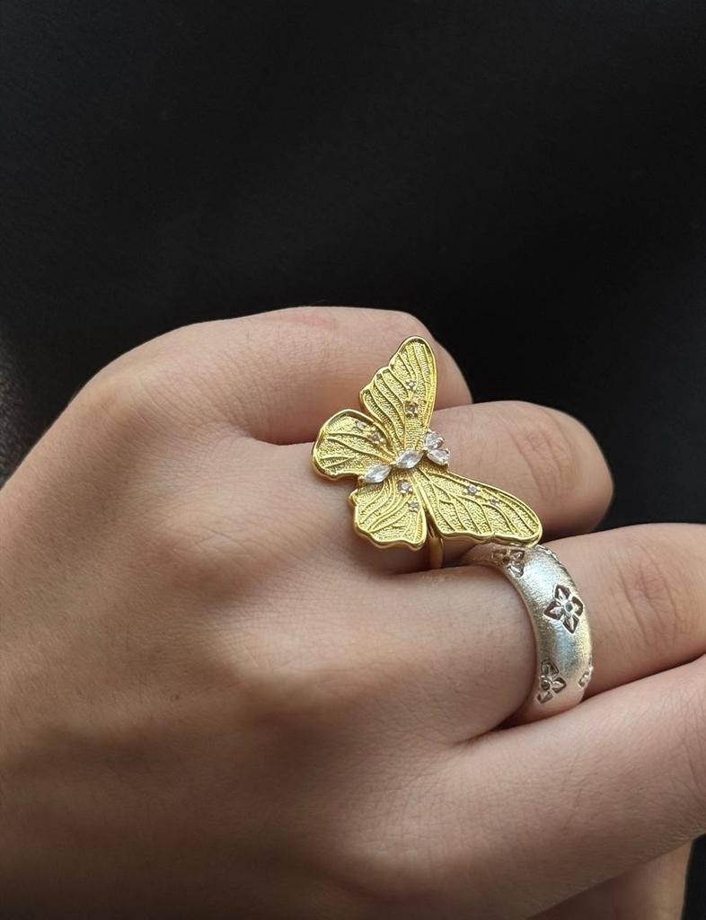 Кольцо «Крылья счастья»