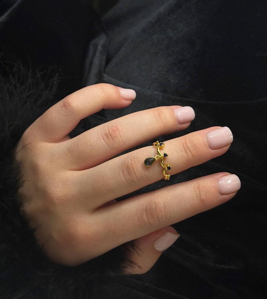 Кольцо «Осколок тёмной луны»