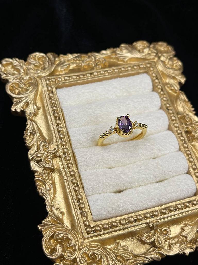 Кольцо «Сиреневый рай»