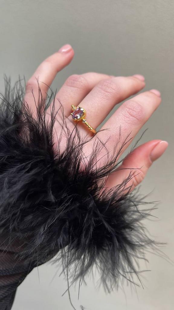 Кольцо «Сиреневый рай-1»