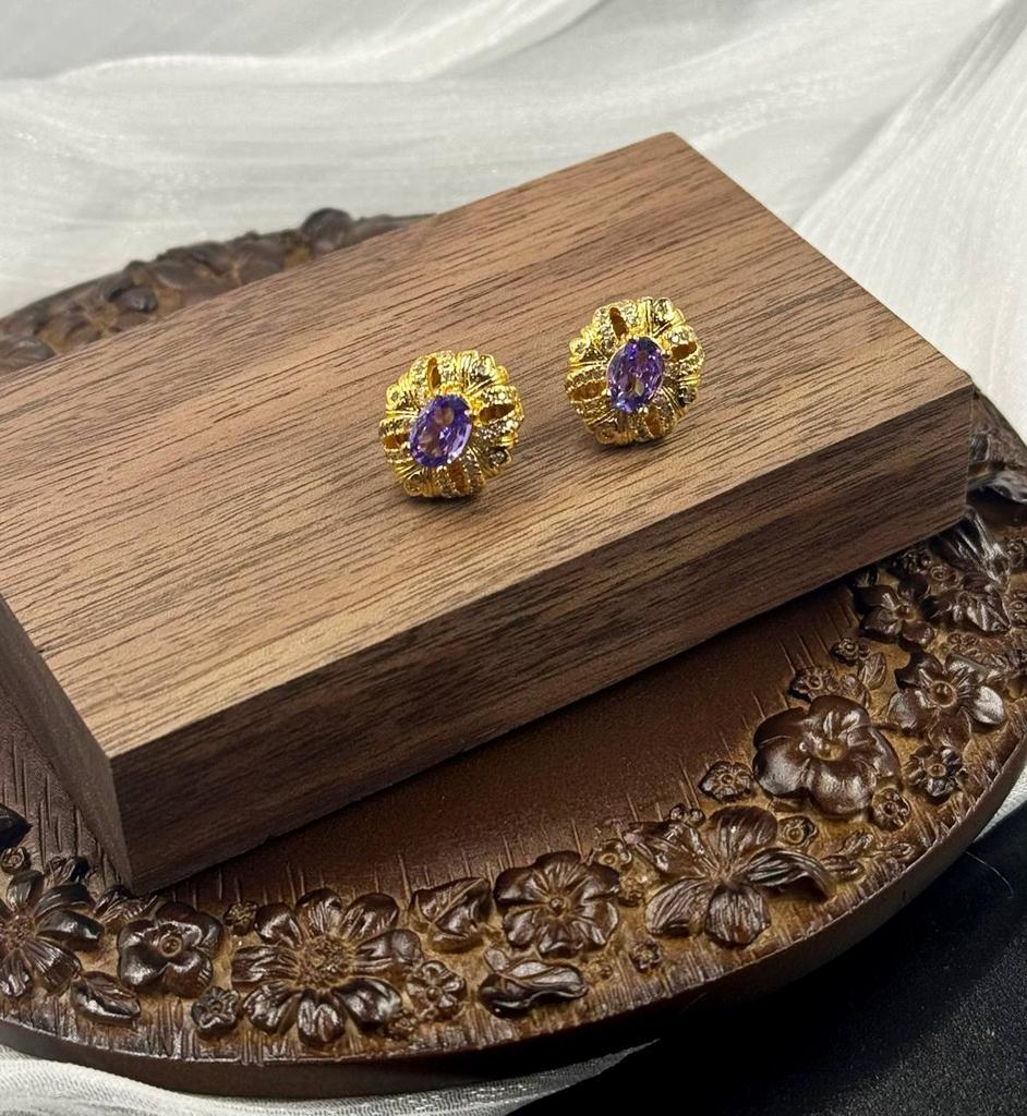 Серьги «Сиреневый рай»