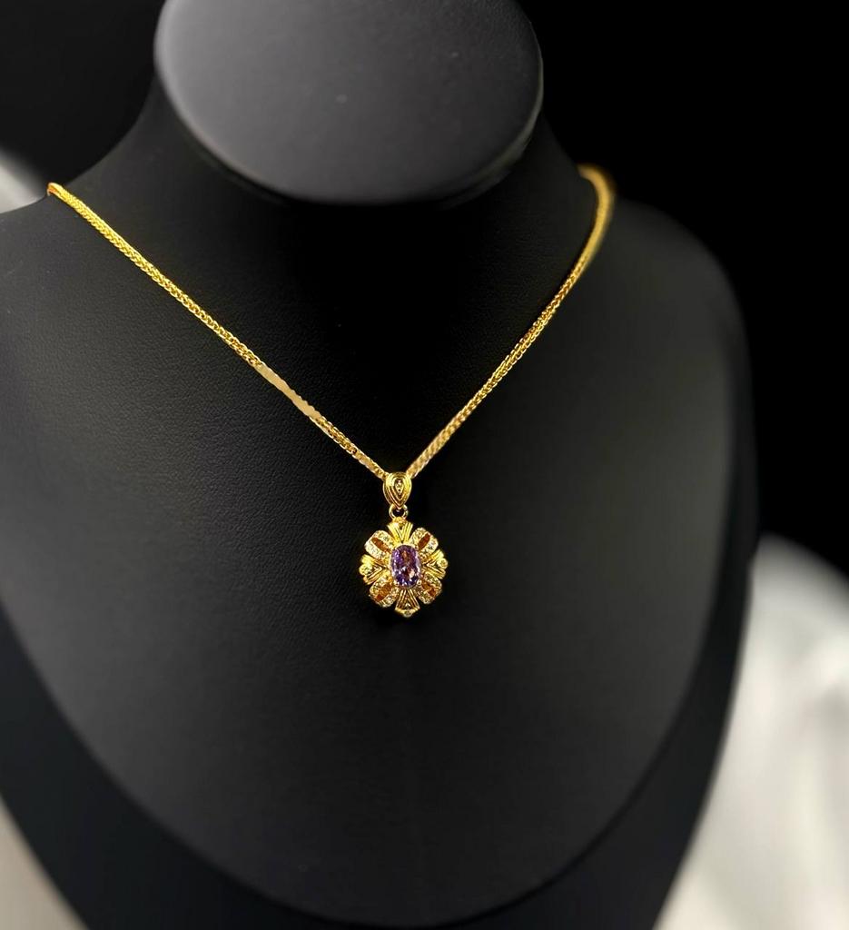 Подвеска «Сиреневый рай»