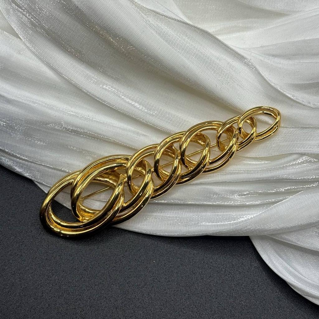 Винтажная брошь "Пауза между событиями", Napier, 70е, США