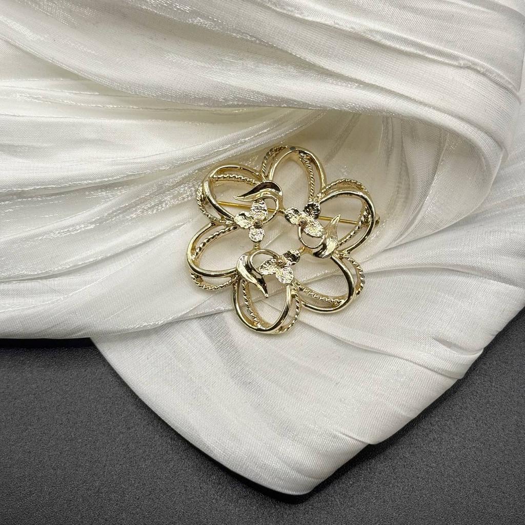 Винтажная брошь "Наивная искренность", Saba, Австрия, 80е