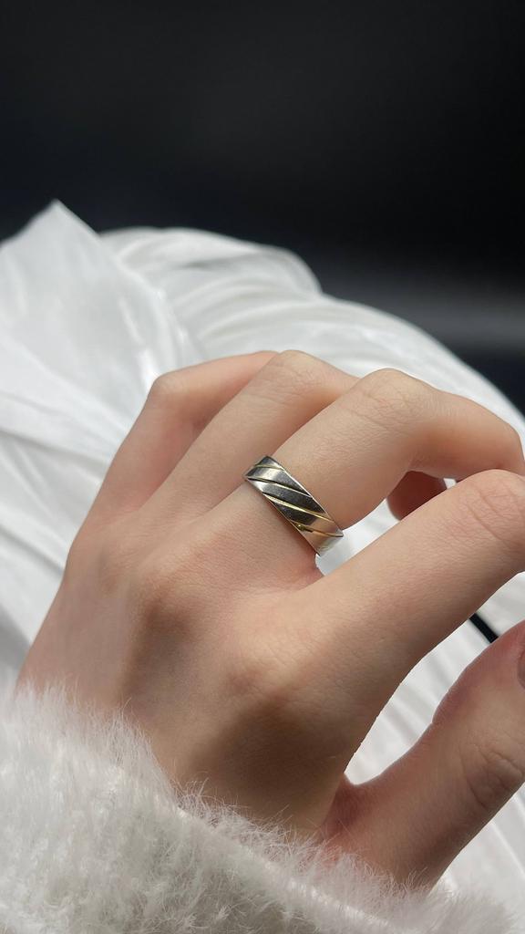 Винтажное кольцо "Riflesso", США, 70е