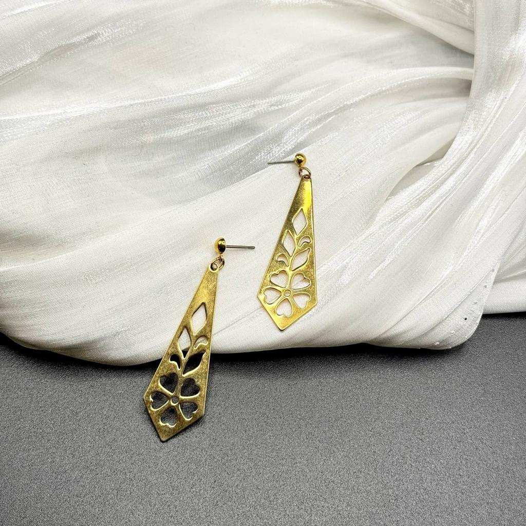 Винтажные серьги "Психология орнамента", США, 70е