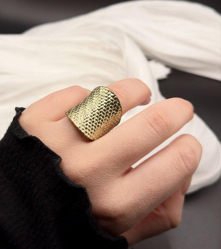 Винтажное кольцо "Харизматичность №7", США, 70е, 17 размер