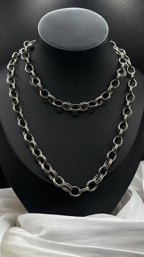 Винтажная цепь "Металлическая поэма, США, 70е