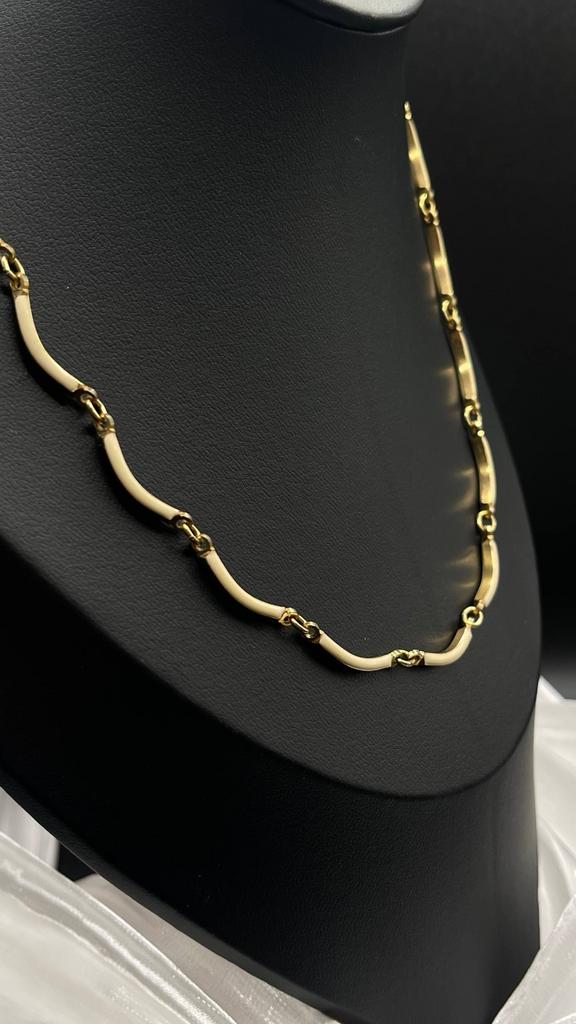 Винтажное колье "Закатная полуночь", США, 70е