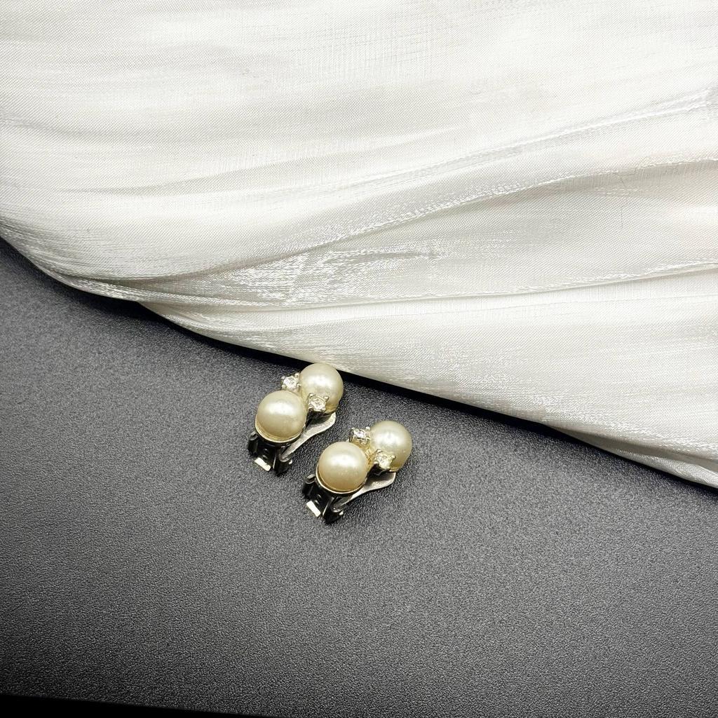 Винтажные клипсы "Ретро-сдвиги", Richelieu, США, 70е