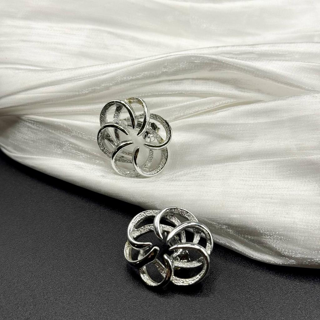 Винтажные клипсы "Кристальная фиеста", США, 70е