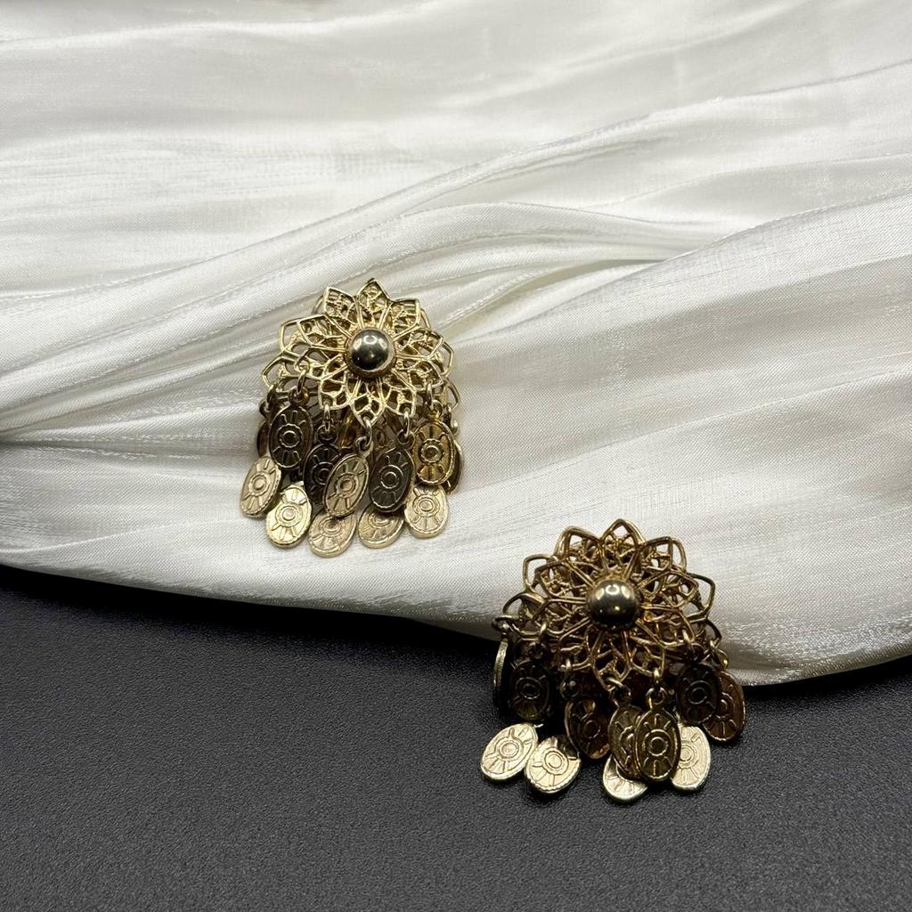 Винтажные клипсы "Одеяния радости", США, 70е