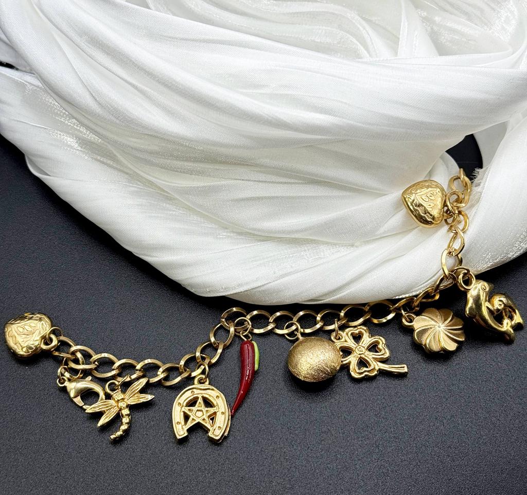 Винтажный браслет «Магия деталей», 80-90е